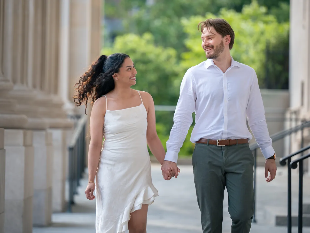 Engagement photography by Elm City Photography